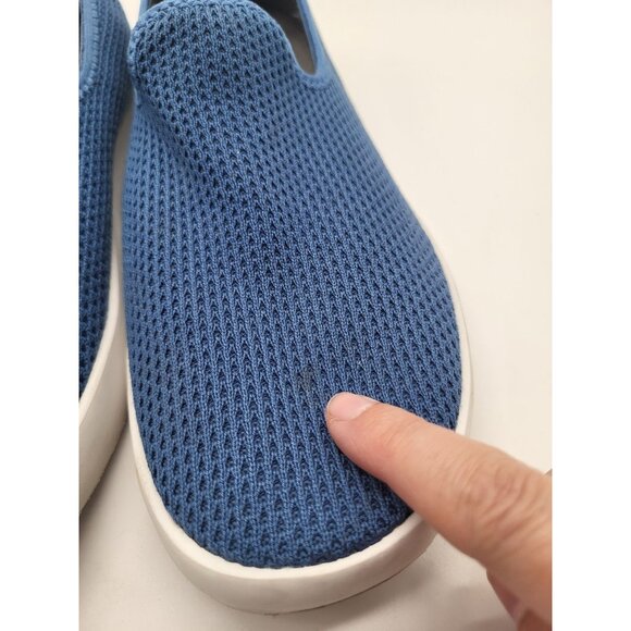 Allbirds Men's SZ 8 Tree Lounger Slip On Everyday Shoes Blue Mesh Lightweight - Picture 5 of 9